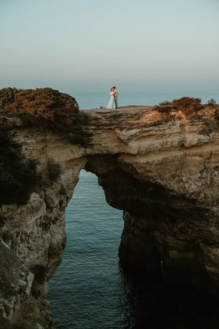 Albandeira arch wedding - Algarve photographer